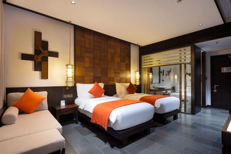 Deluxe Twin room with sea view