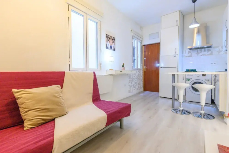 M Ama272 Acogedor Piso de 1 Dormitorio a Poco m