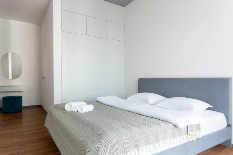 Double Studio with balcony and with view