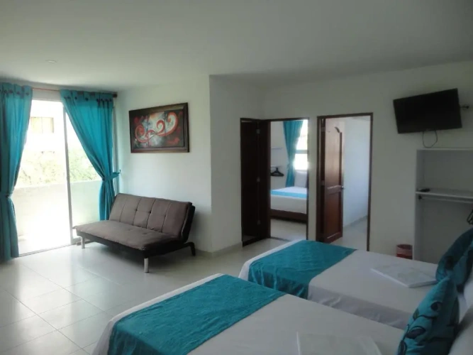 2 Bedrooms Apartment with balcony and with view