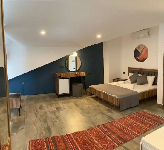 Deluxe Double room with balcony and with sea view