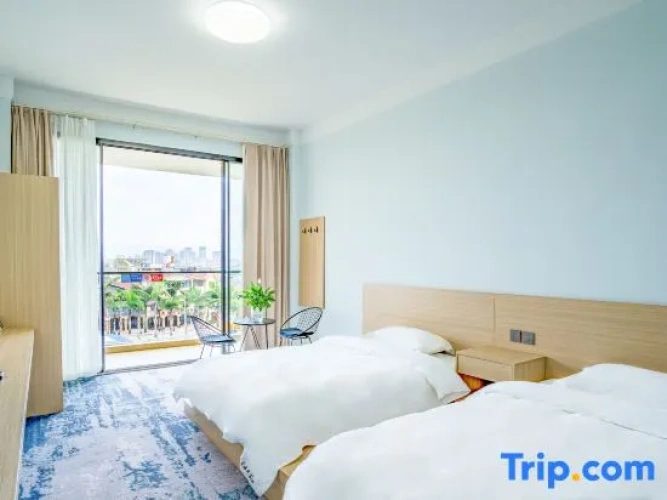 Standard Twin room with city view