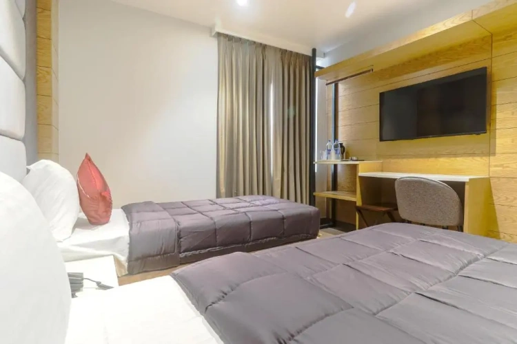 Deluxe Double room with city view