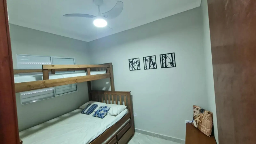 Apartamento Ubatuba com área gourmet