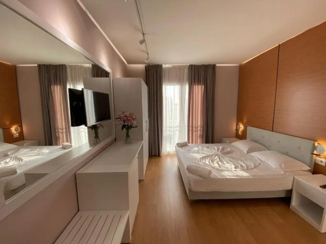 Deluxe Double room with balcony and with sea view