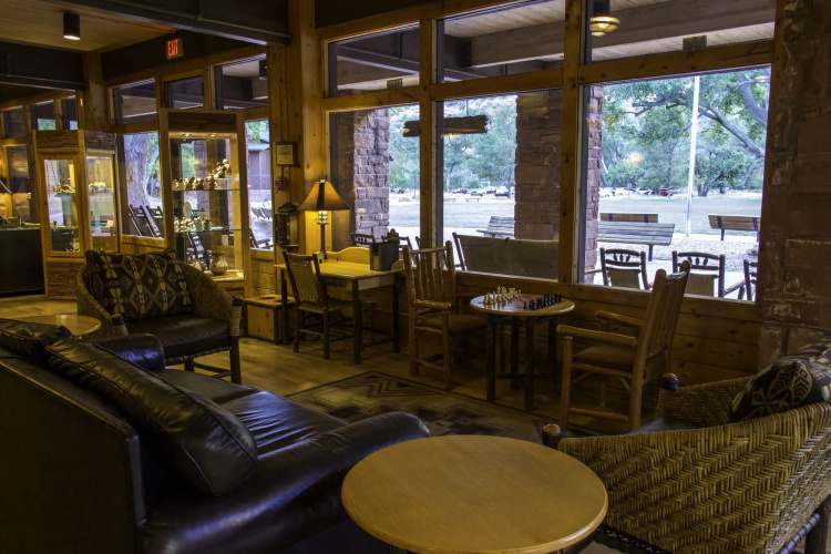 Zion Lodge - Inside the Park