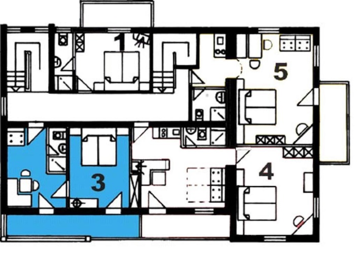 Standard Double room with balcony
