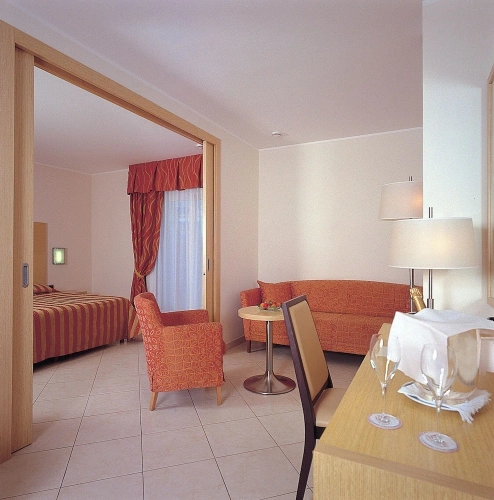 Junior Suite with balcony and with garden view