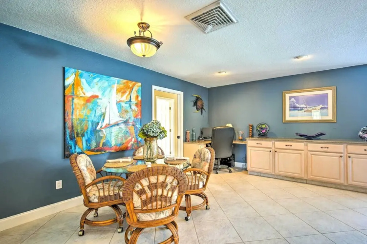Tropical Apollo Beach House w/ Pool & Dock!