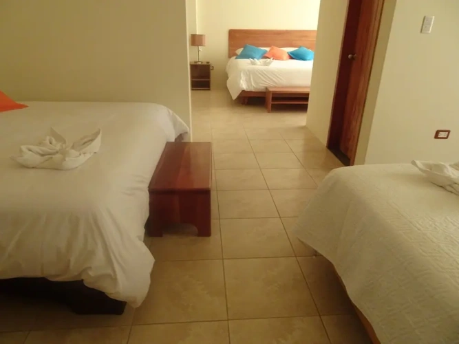 Standard Sextuple room with balcony and with city view