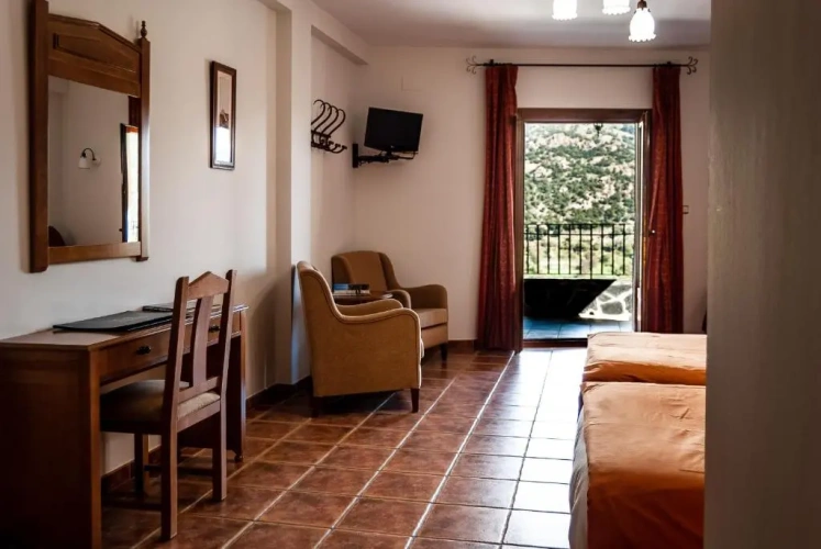 Standard Twin room with view