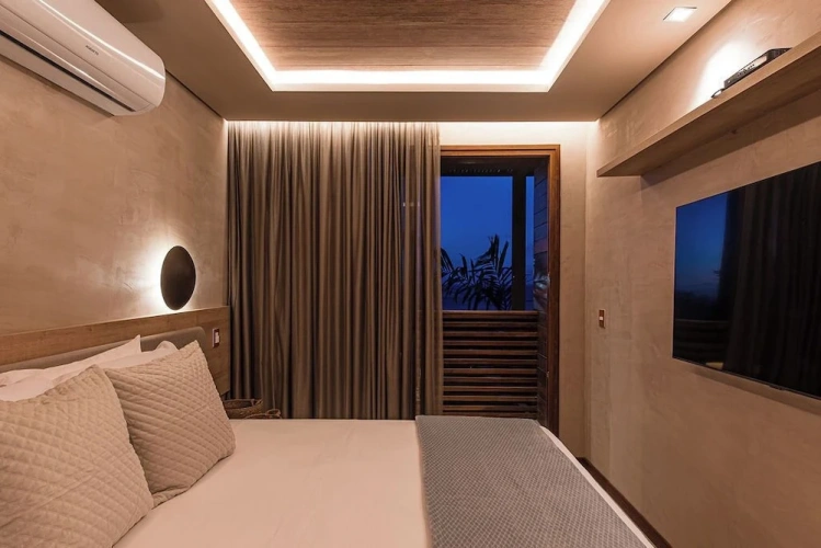 Deluxe Penthouse room with balcony and with sea view