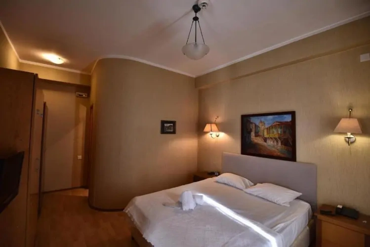 Deluxe Double room with balcony and with garden view