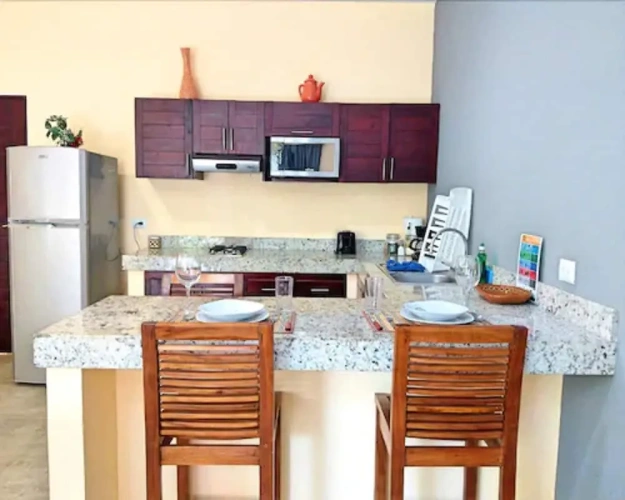 1 Bedroom Business Apartment with balcony and with pool view