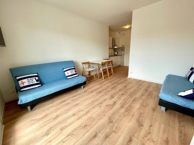 Bright Studio Only 320mt From the sea