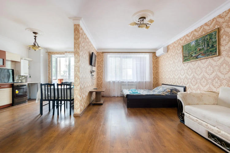 Фотография номера квартиры Апартаменты СуткиРу на площади Октябрьская 31А