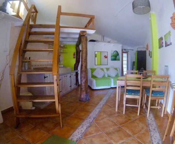 Studio with balcony