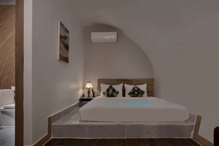 Deluxe Double room with balcony and with garden view