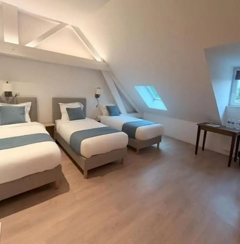 Standard Triple room with garden view