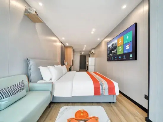 Imaki Skyline · Hotel Apartment(今喜Skyline·公寓（客运中心地铁站国芳天街店）)