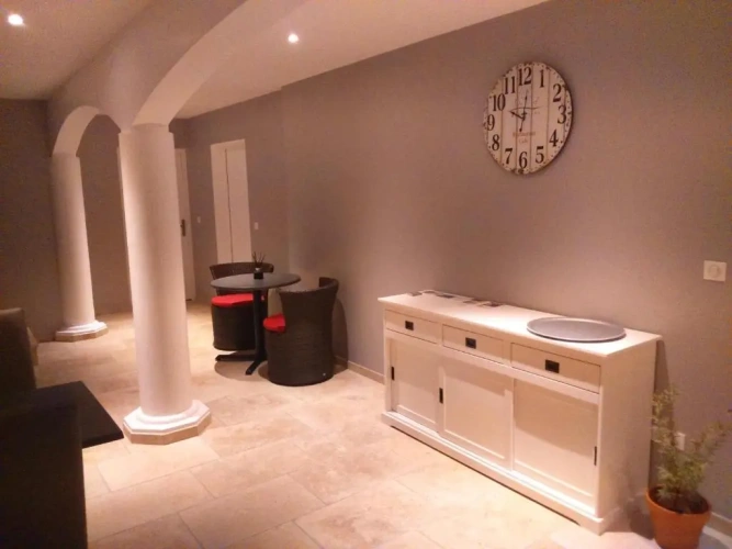 Standard Quadruple room with garden view