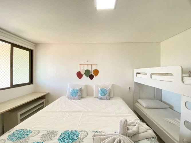 1 Bedroom Family Apartment with balcony and with courtyard view