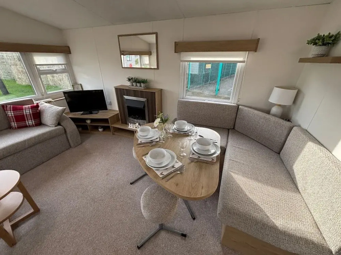 Eyemouth - Caravan - Sleeps 4 - Pet Friendly