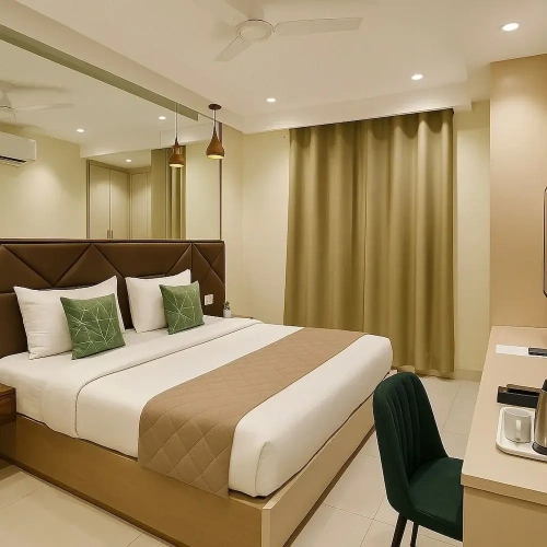 Deluxe Double room with city view