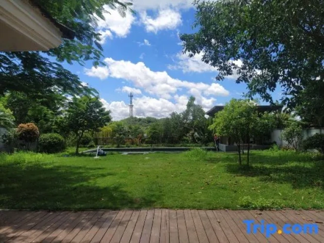 Outside