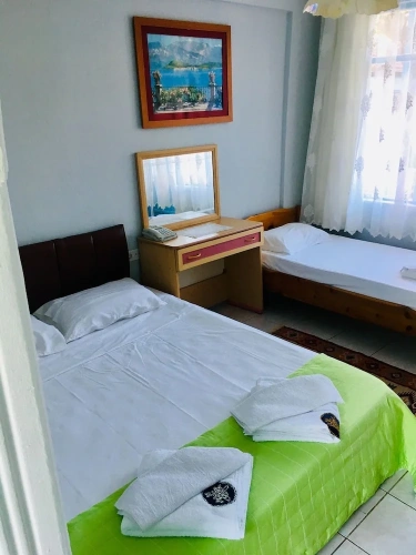 Standard Triple room with balcony and with garden view