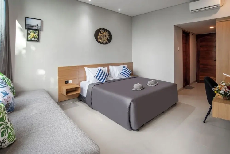 Standard Double room with balcony and with pool view