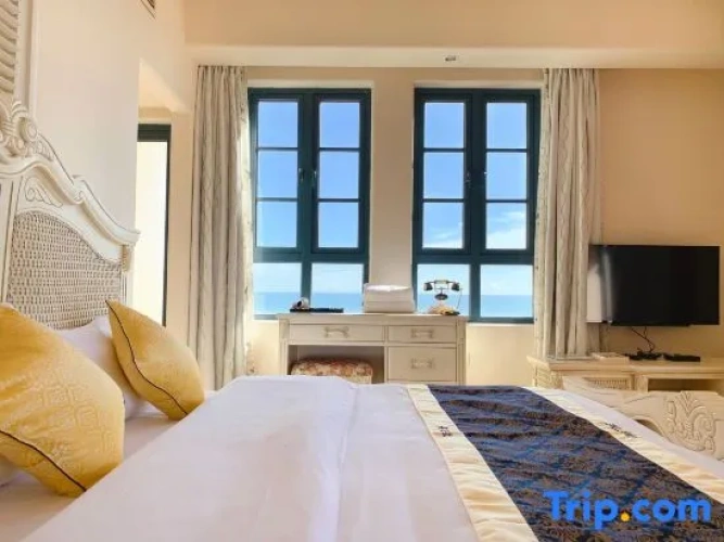 Deluxe Double room with balcony and with sea view