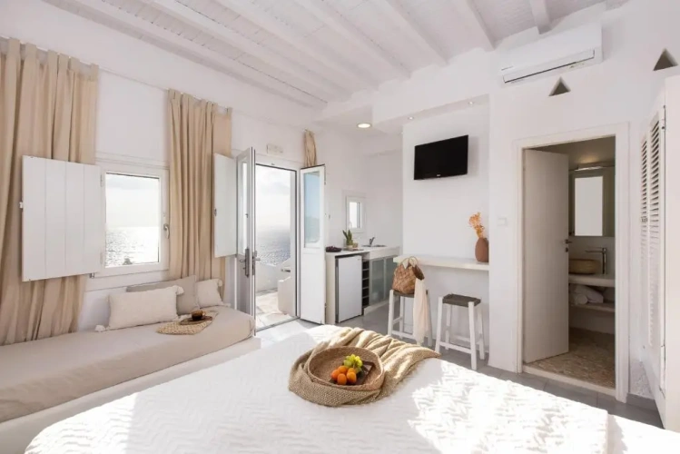 Standard Double room with balcony and with sea view