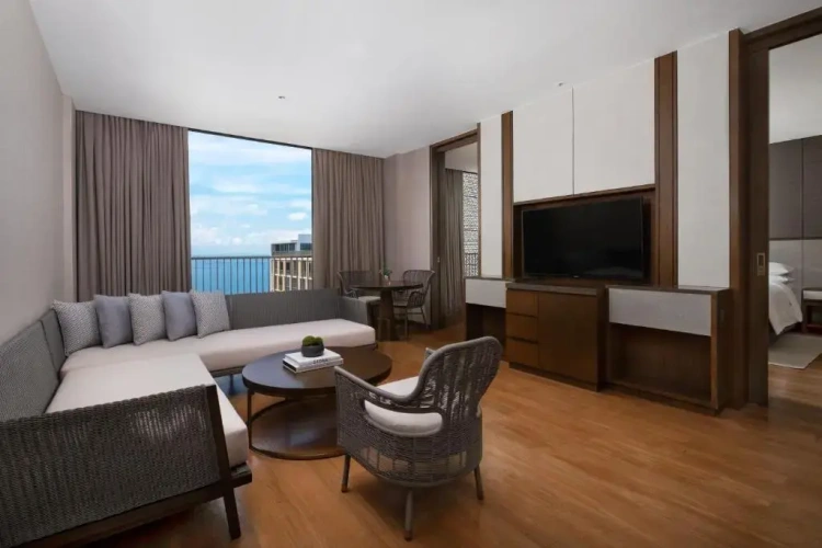 Double Junior Suite with balcony and with ocean view