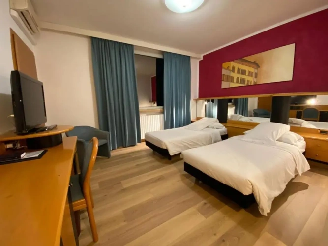 Standard Twin room with mountain view