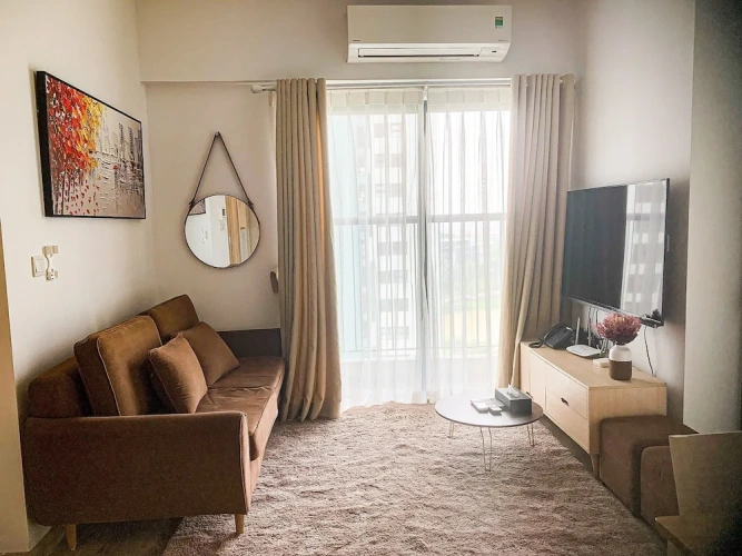 Studio with balcony