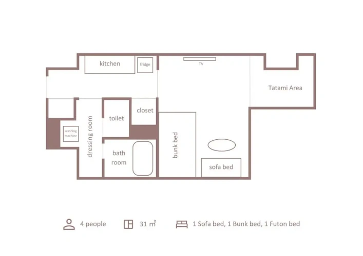 Standard Quadruple room