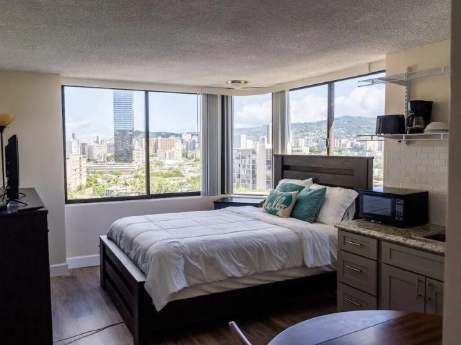 Remodeled Studio With Panoramic Mountain Views!