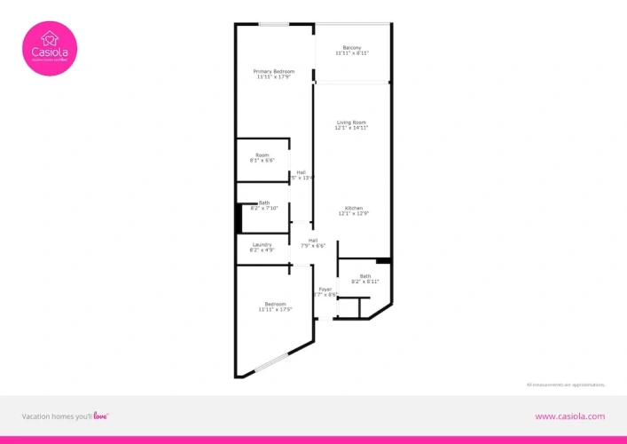 2 Bedrooms Apartment with balcony