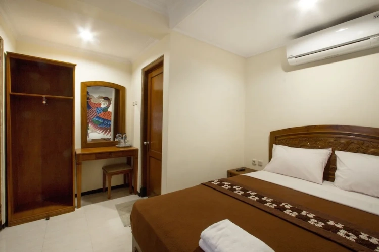 Standard Twin room with balcony and with view