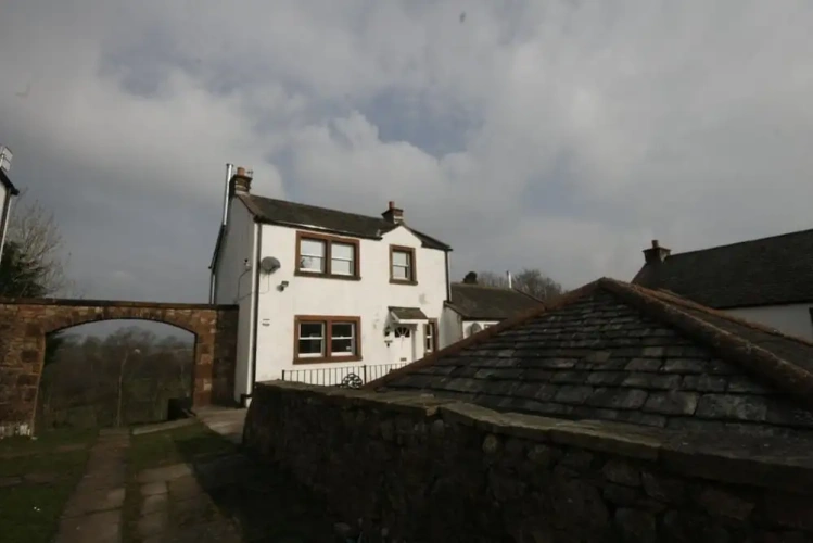 Cottage with balcony