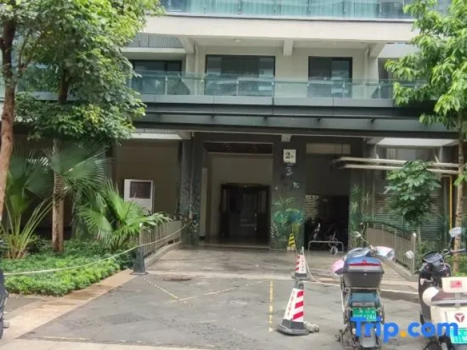 Outside