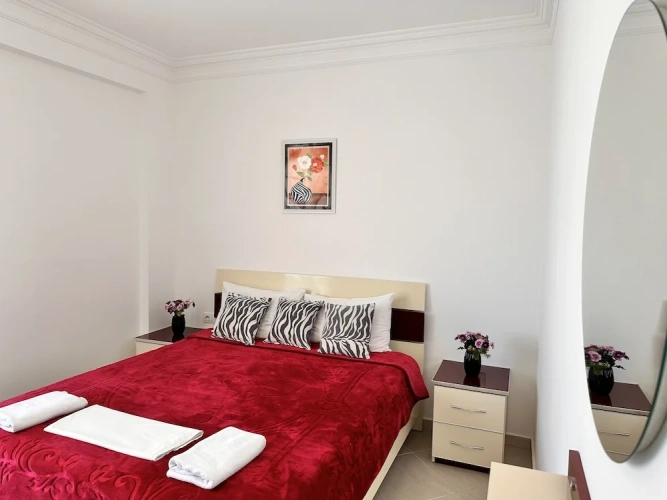 Standard Double room with balcony and with partial sea view