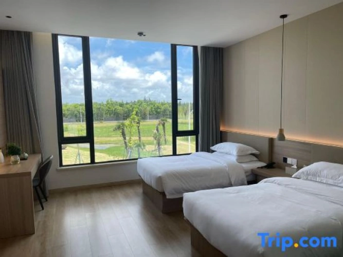 Standard Twin room with garden view