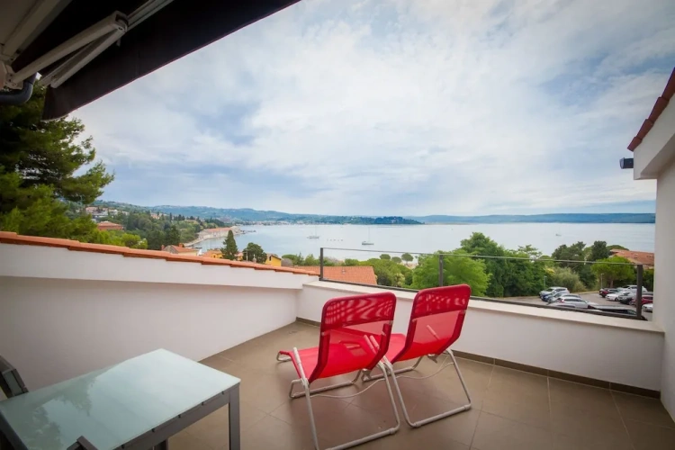 Comfort Double room with balcony and with sea view