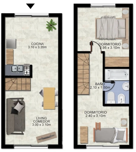 Standard Family Duplex room