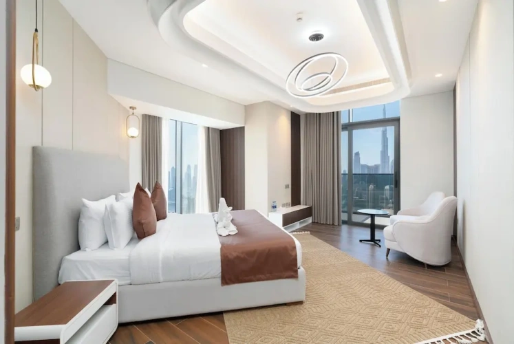 Family Apartment with balcony and with city view