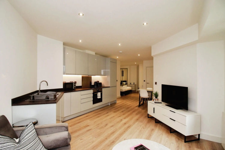 Seven Stays Modern Studio Apartment - Solihull