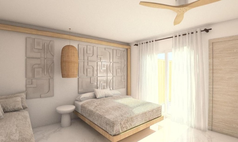 Standard Quadruple room with sea view