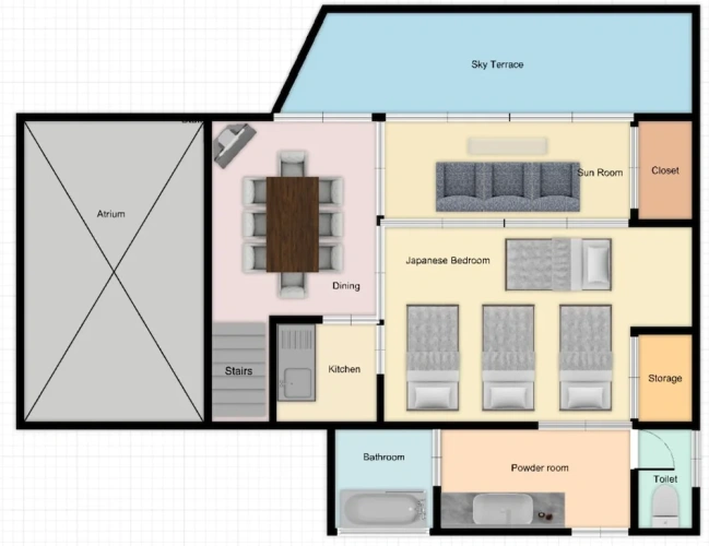 3 Bedrooms Cottage